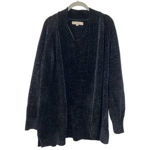 LOFT Black Cardigan size Medium
